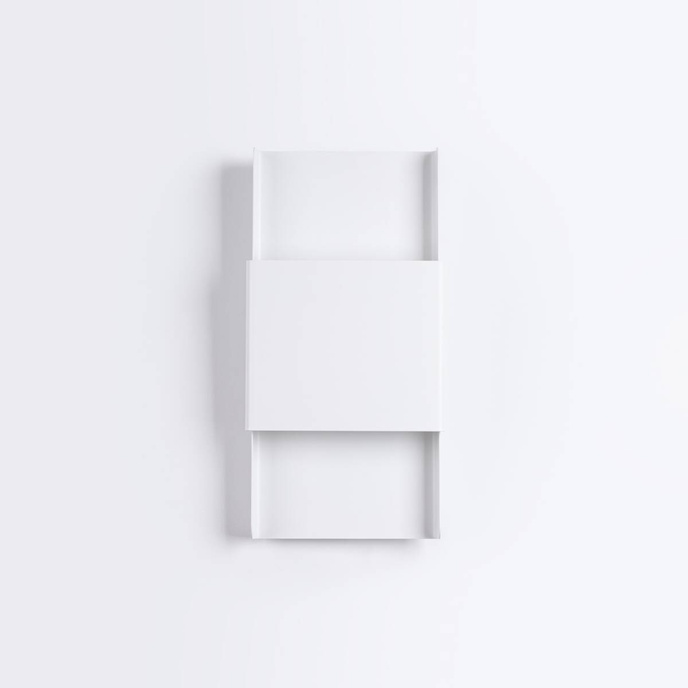 Vägglampa DURLIN vit + 2x LED-lampa G9 3000K varm 4,5W 450lm