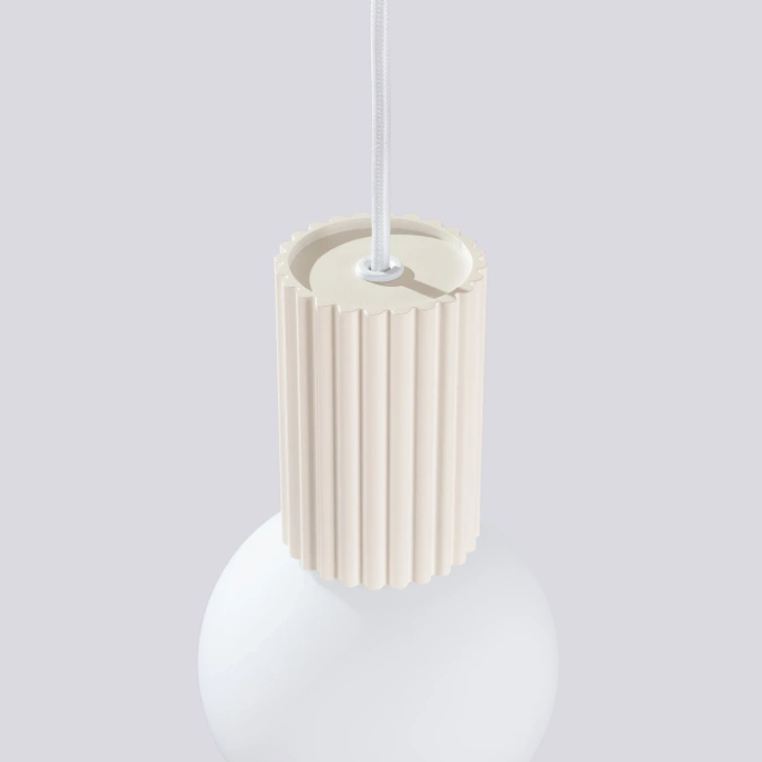 Pendellampa HALO 1 beige