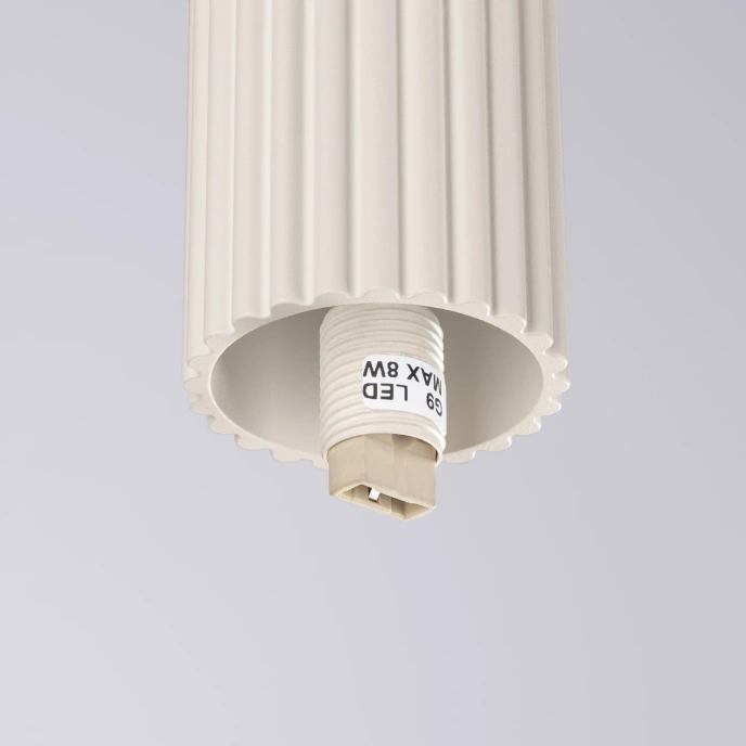 Taklampa HALO beige IP44