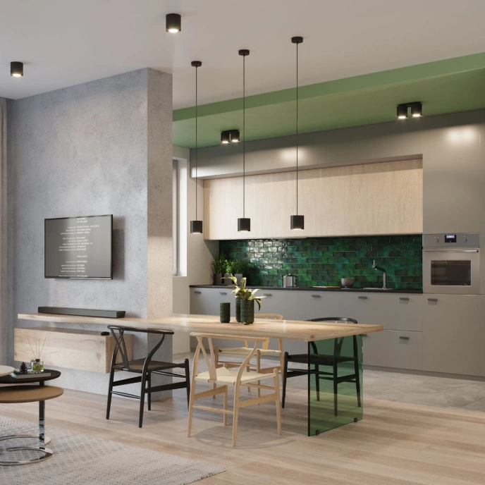 Plafond ORBIS 1 svart