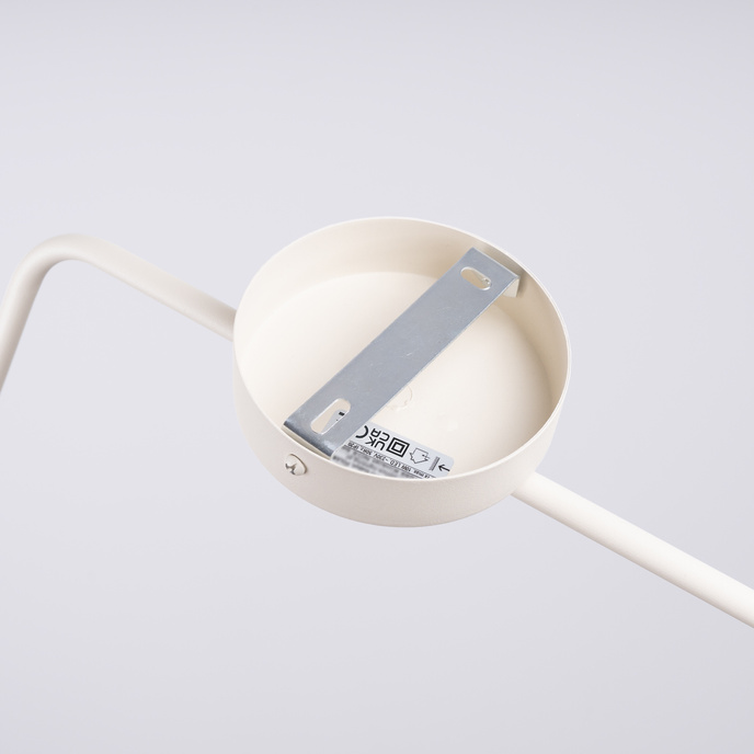 Vägglampa NOX beige + 1X LED-lampa E14 3000K varm 7,5W 620lm