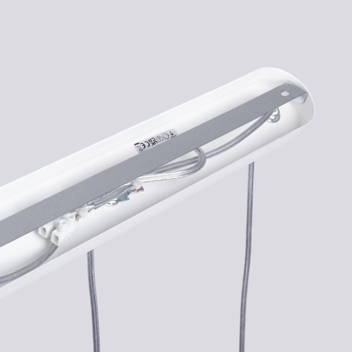 Pendellampa LAMI 3L vit