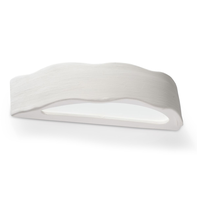 DRACO keramisk vägglampa vit