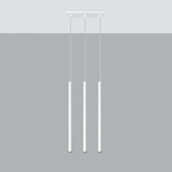 Pendellampa PASTELO 3 vit