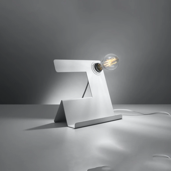 Bordslampa INCLINE vit