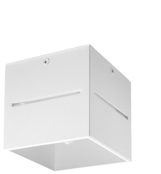 Plafond LOBO vit + 1x LED-glödlampa G9 4000K kall 4,5W 530lm