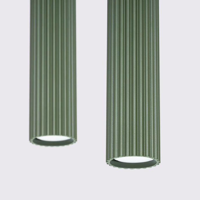 KARBON 2 taklampa olivgrön