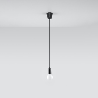 Pendel lampa DIEGO 1 svart