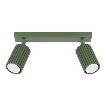 Plafond KARBON 2 olivgrön