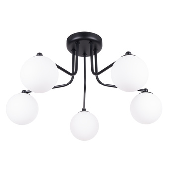 Ljuskrona ASTRAL 5 svart