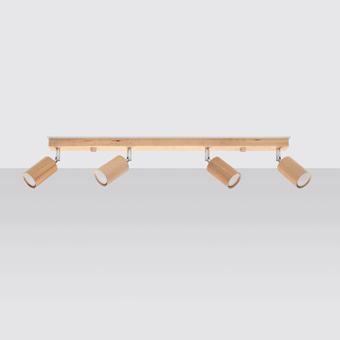 Plafond BERG 4 naturligt trä