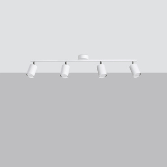 Plafond LEMMI 4L vit