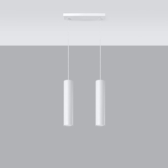 Pendel lampa LAGOS 2 vit