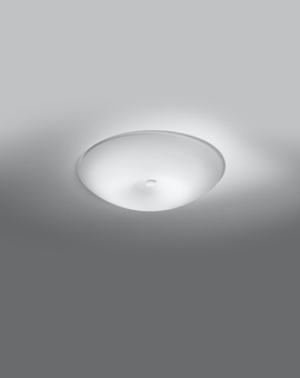 Plafond FUSION 430 + 4x LED-lampa E27 3000K varm 7,5W 620lm
