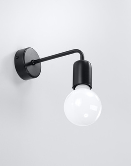 Vägglampa DUOMO + 1x LED-lampa E27 3000K varm 7,5W 620lm