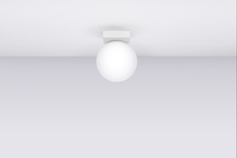 Plafond YOLI 1 vit + 1x LED-glödlampa G9 4000K kall 4,5W 460lm