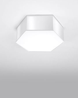 Plafond SUNDE 11 vit + 2x LED-lampa E27 4000K Kall 7,5W 650lm