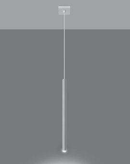 PASTELO 1 taklampa vit + 1x LED-glödlampa G9 4000K kall 4,5W 530lm