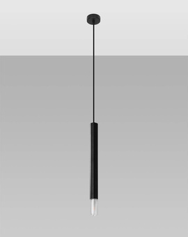 WEZYR 1 taklampa svart + 1x LED-lampa G9 3000K varm 4,5W 510lm