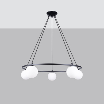 Ljuskrona YOLI 5 + 5x LED-lampa G9 4000K Kall 4,5W 460lm