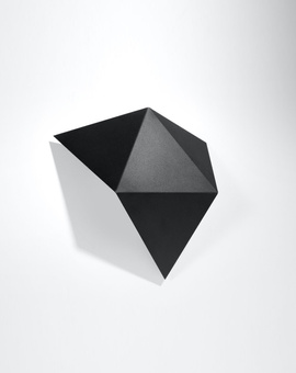 Vägglampa SOLIDO svart + 1x LED-lampa G9 3000K varm 4,5W 510lm