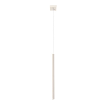 PASTELO 1 taklampa beige + 1x LED-lampa G9 3000K varm 4,5W 450lm