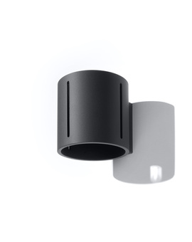 Vägglampa INEZ svart + 1x LED-lampa G9 4000K Cold 4,5W 530lm