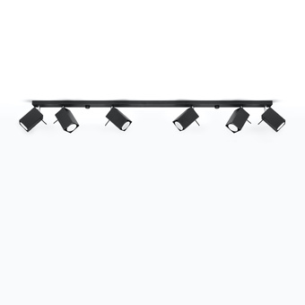 Plafond MERIDA 6L svart
